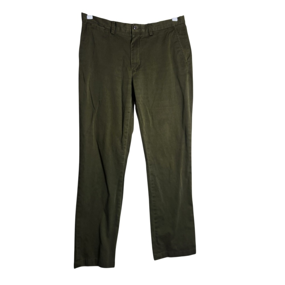 Polo Ralph Lauren Classic Fit Chino Pants Mens 34x34 Olive Green Cotton